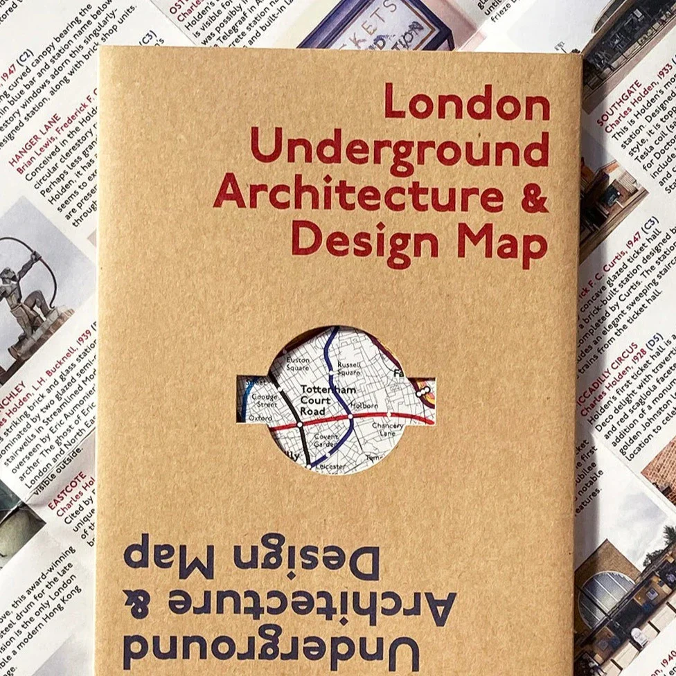 London Underground Architecture & Design Map - Image 4