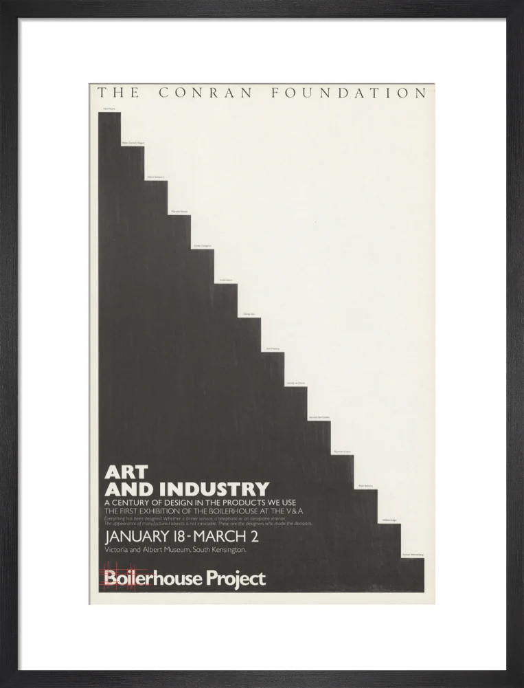 Art and Industry 1982 Vintage Exhibition Poster (Print-on-Demand) - Image 5