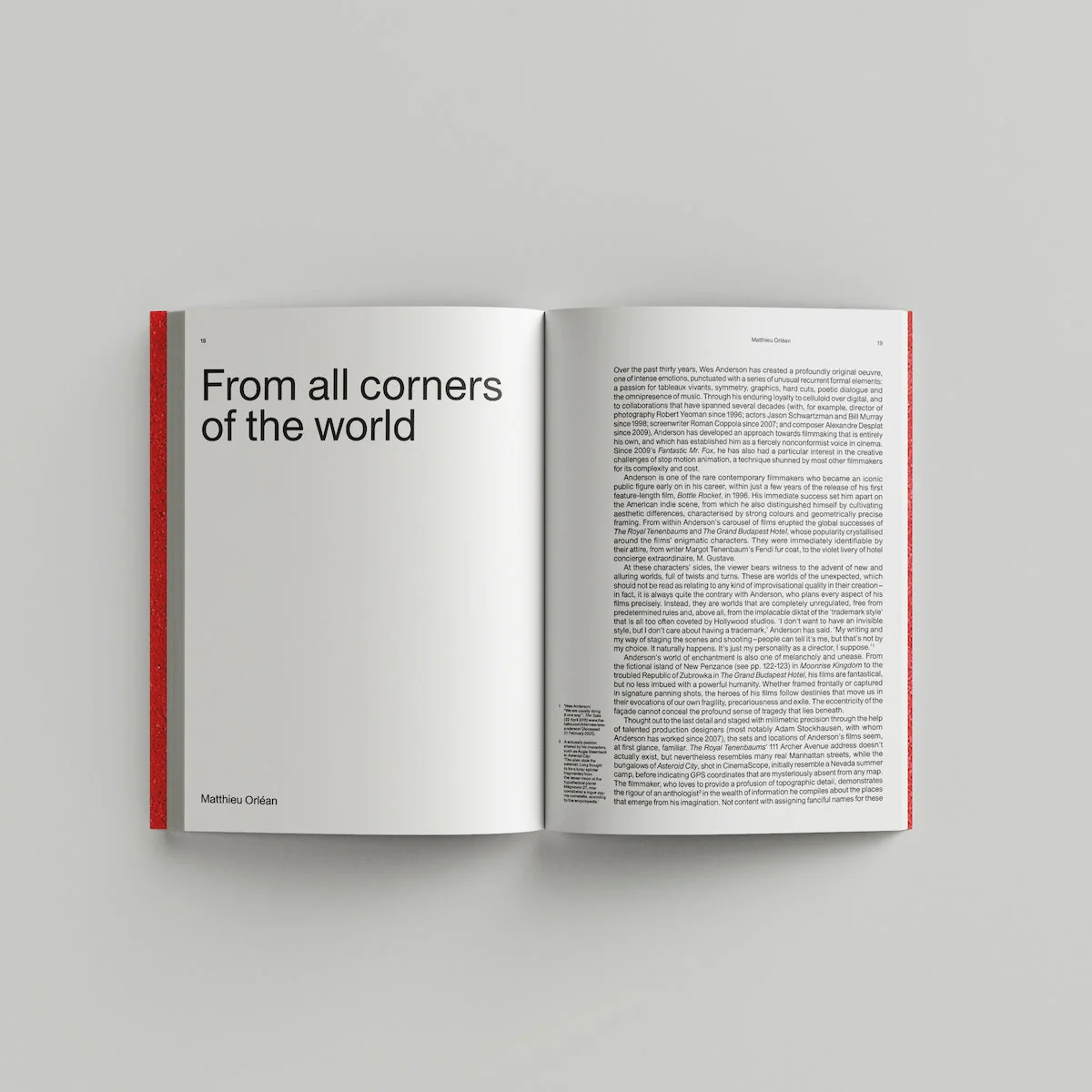 Wes Anderson: The Archives Exhibition Catalogue - Image 3